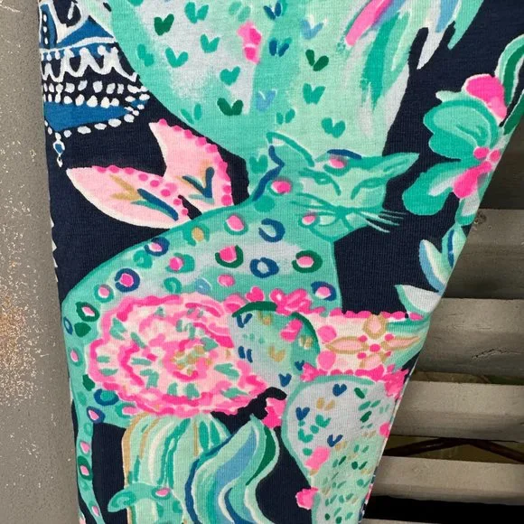 Lilly Pulitzer Girl's Maia Leggings Lookin Sharp NWOT Sz L (8-10) - Picture 11 of 13